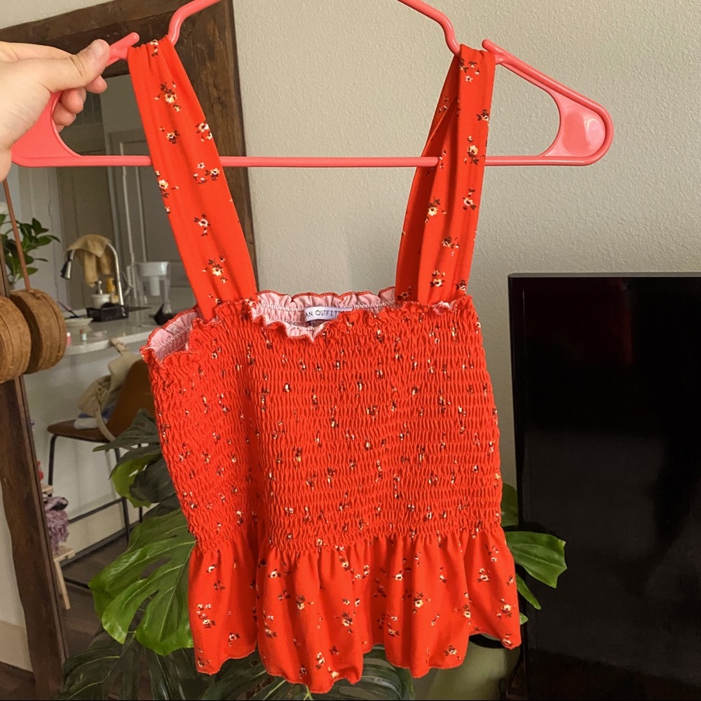 Urban outfitters red top